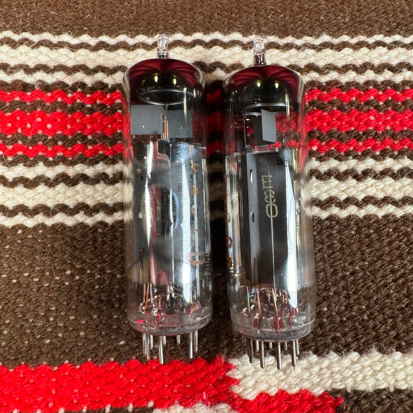 Tungsram EL84 Amplifier Power Tubes Pair Duet 6BQ5 #102
