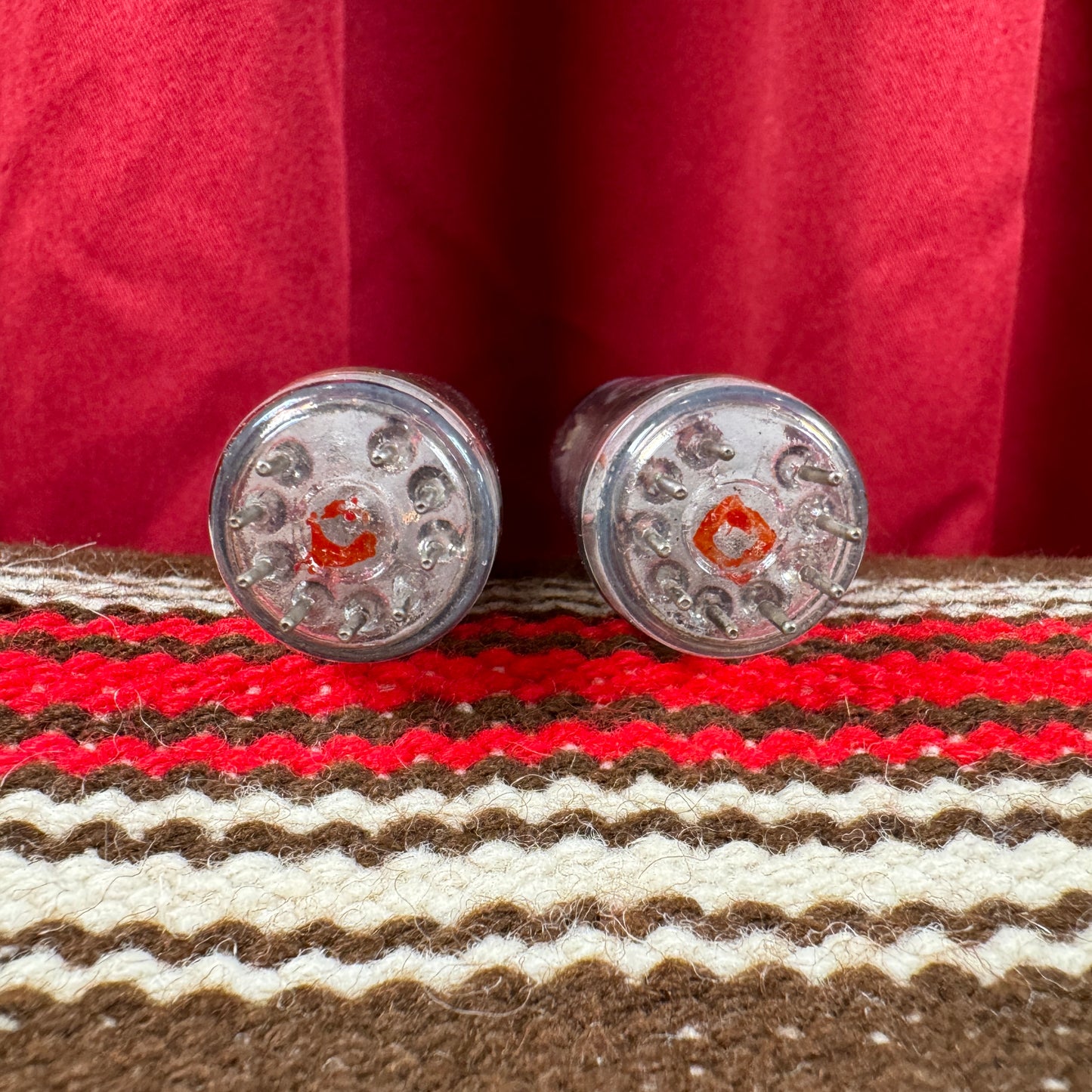 Tungsram EL84 Amplifier Power Tubes Pair Duet 6BQ5 #102