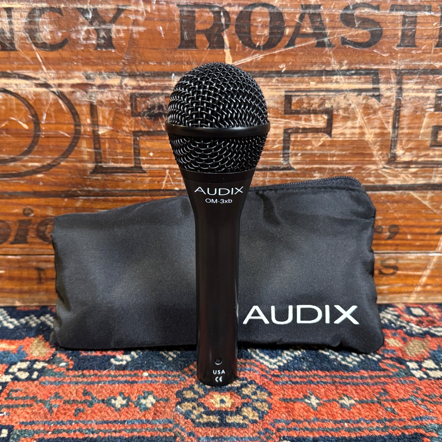 Audix OM-3xb Hypercardioid Dynamic Microphone w/ Bag