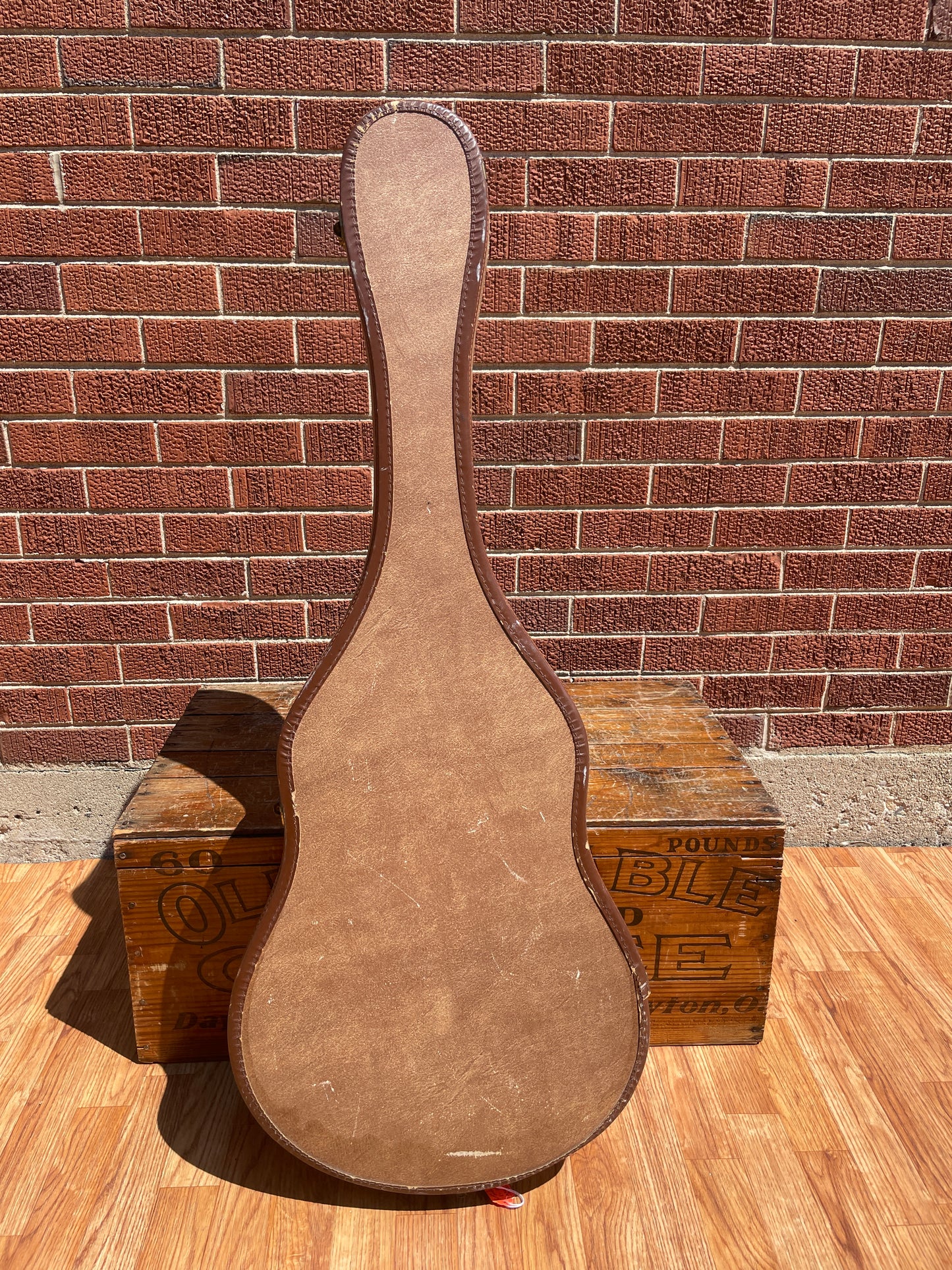 1950s Silvertone Model H1324 Archtop Electric Guitar Natural Harmony 708 w/ Original Case