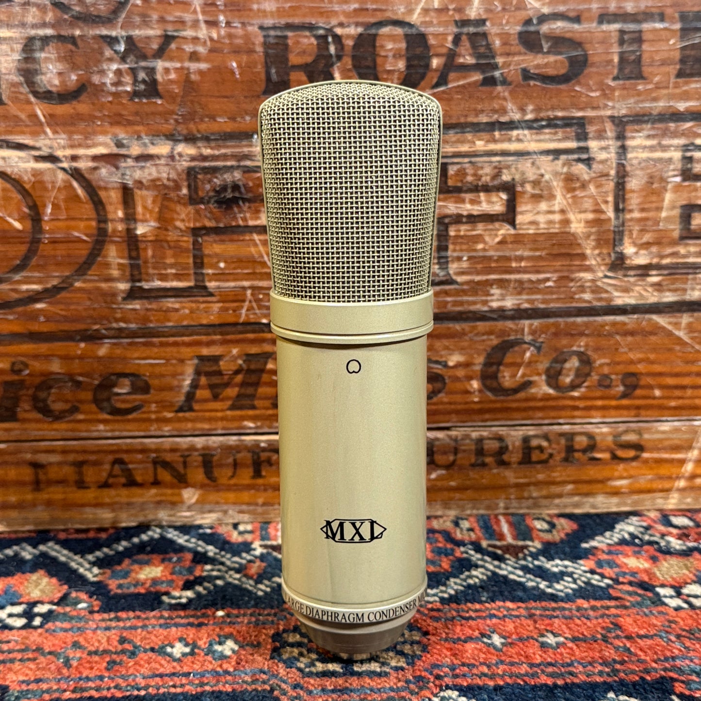 MXL 1006 Large Diaphragm Condenser Microphone #1 w/ Clip & Bag