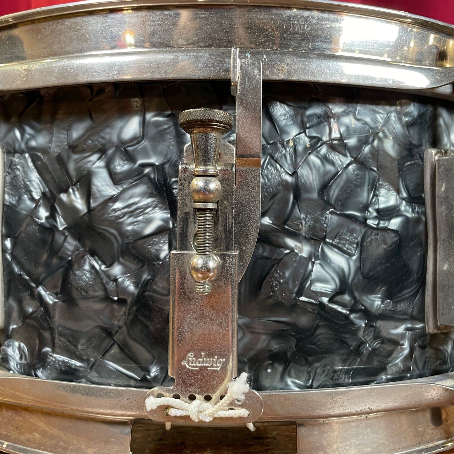 1963 Ludwig Pioneer 5x14 Snare Drum Black Diamond Pearl