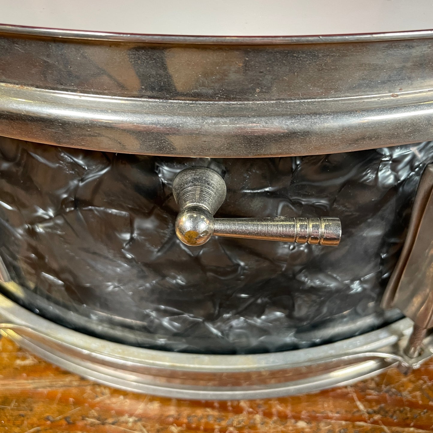 1963 Ludwig Pioneer 5x14 Snare Drum Black Diamond Pearl