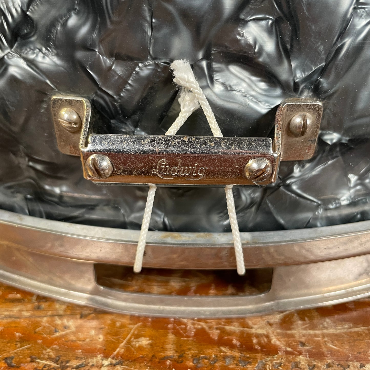 1963 Ludwig Pioneer 5x14 Snare Drum Black Diamond Pearl