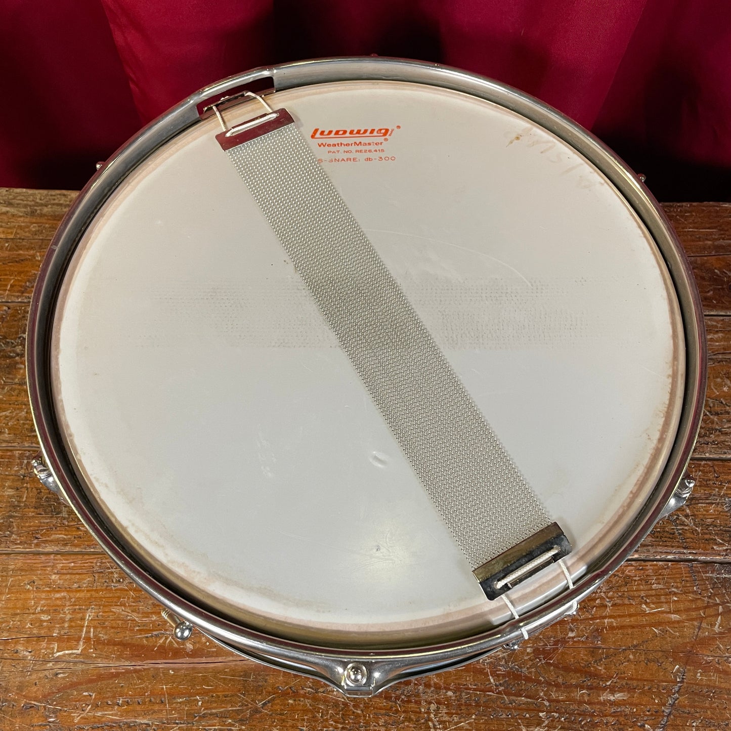 1963 Ludwig Pioneer 5x14 Snare Drum Black Diamond Pearl