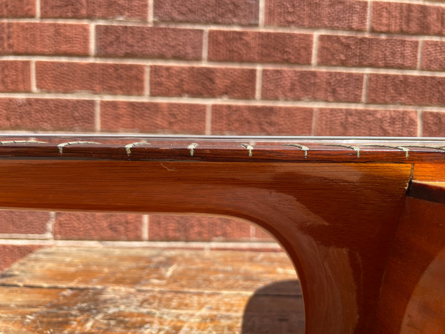 1950s Silvertone Model H1324 Archtop Electric Guitar Natural Harmony 708 w/ Original Case