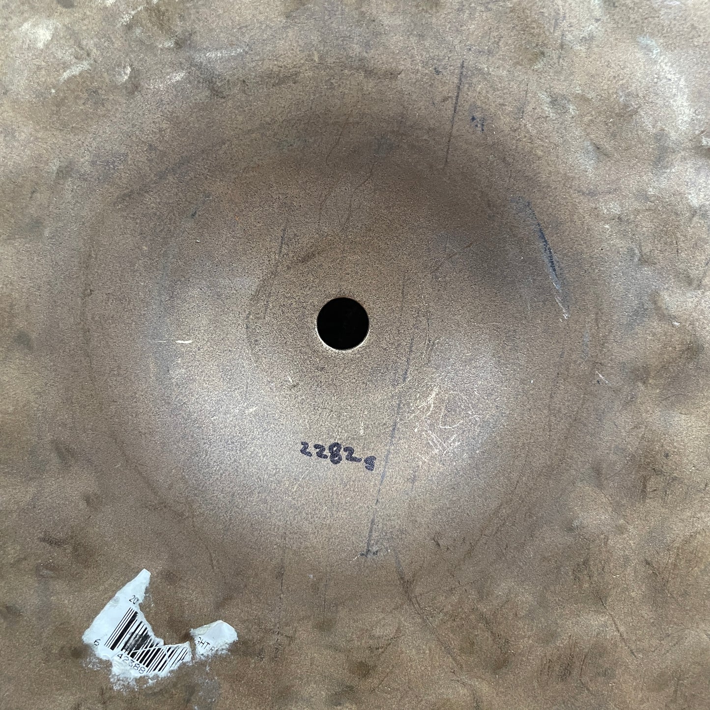 20" Zildjian K Custom Dry Light Ride Cymbal 2282g *Video Demo*