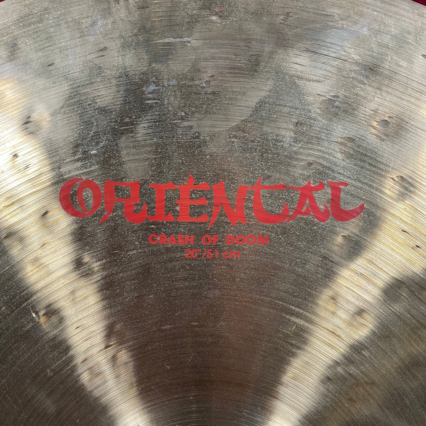 20" Zildjian Crash Of Doom Cymbal 1790g *Video Demo*