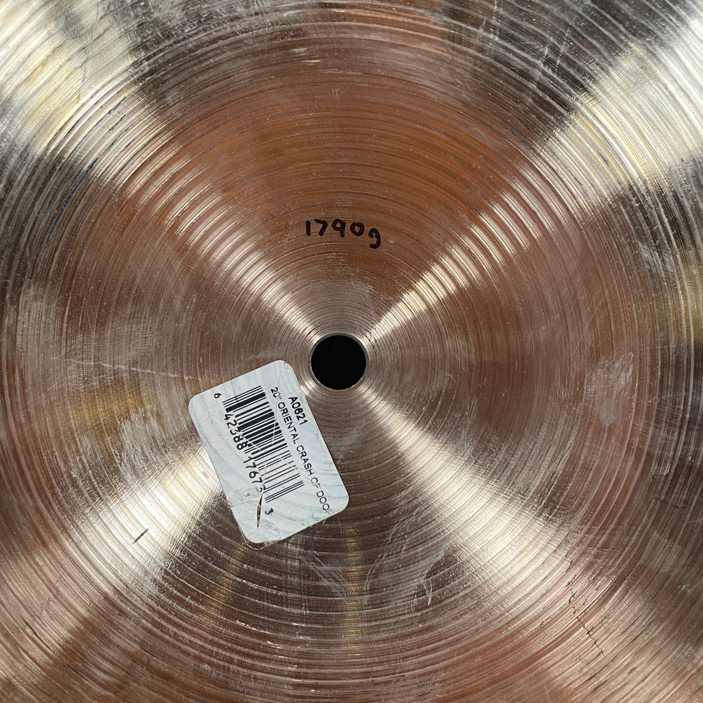 20" Zildjian Crash Of Doom Cymbal 1790g *Video Demo*