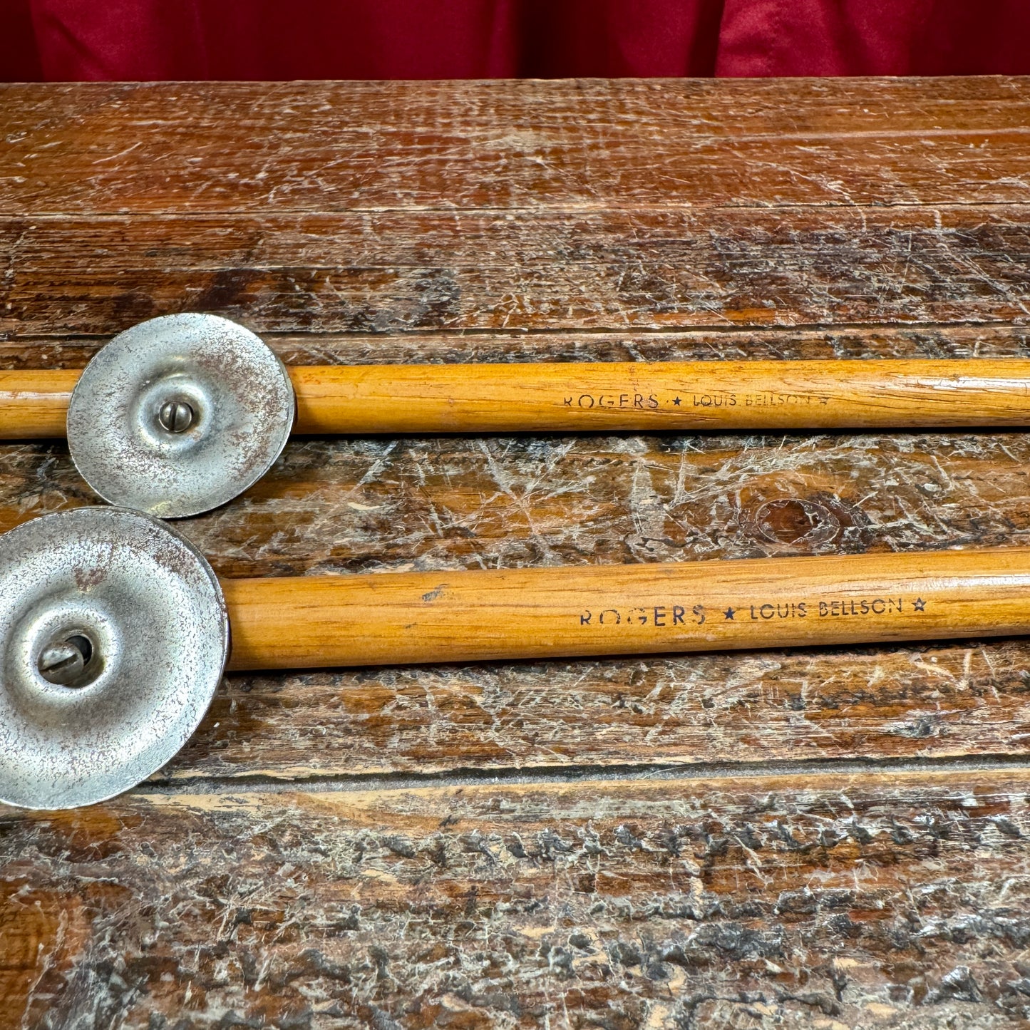 1960s Rogers Louie Bellson 4672 Tambourine Drum Sticks