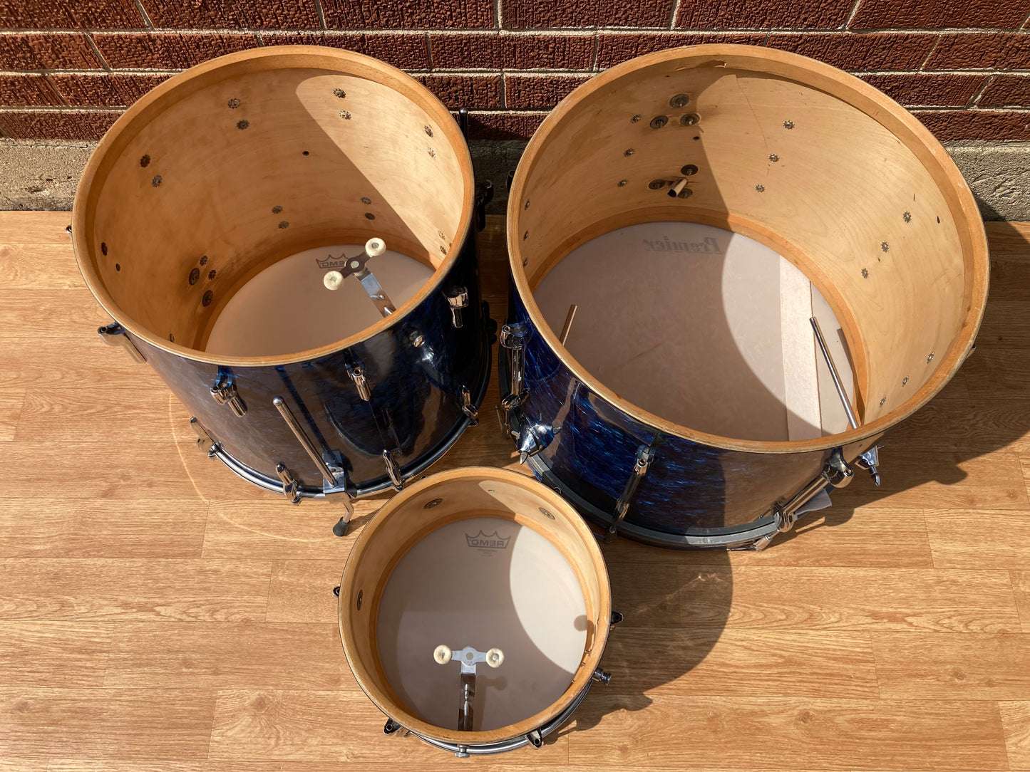 1960s Premier Drum Set Blue Pearl 20/12/16