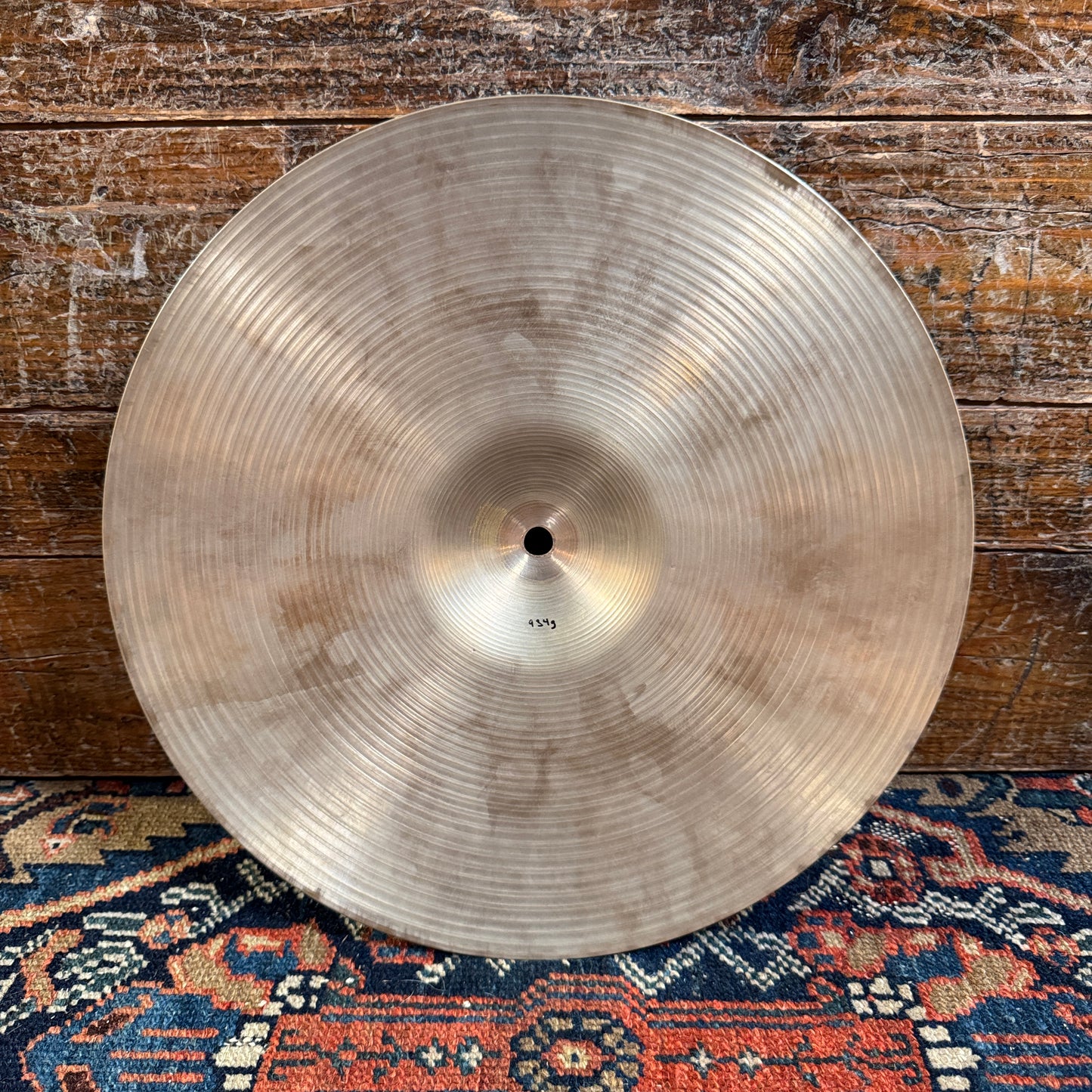 14" Zildjian A 1970s New Beat Hi-Hat Cymbal Pair 934g/1242g *Video Demo*