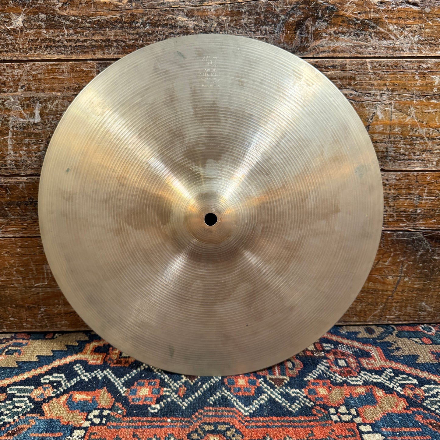 14" Zildjian A 1970s New Beat Hi-Hat Cymbal Pair 934g/1242g *Video Demo*