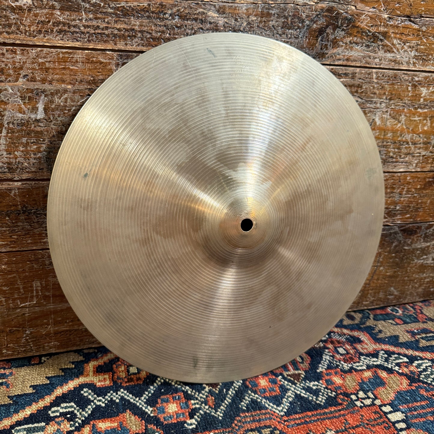 14" Zildjian A 1970s New Beat Hi-Hat Cymbal Pair 934g/1242g *Video Demo*