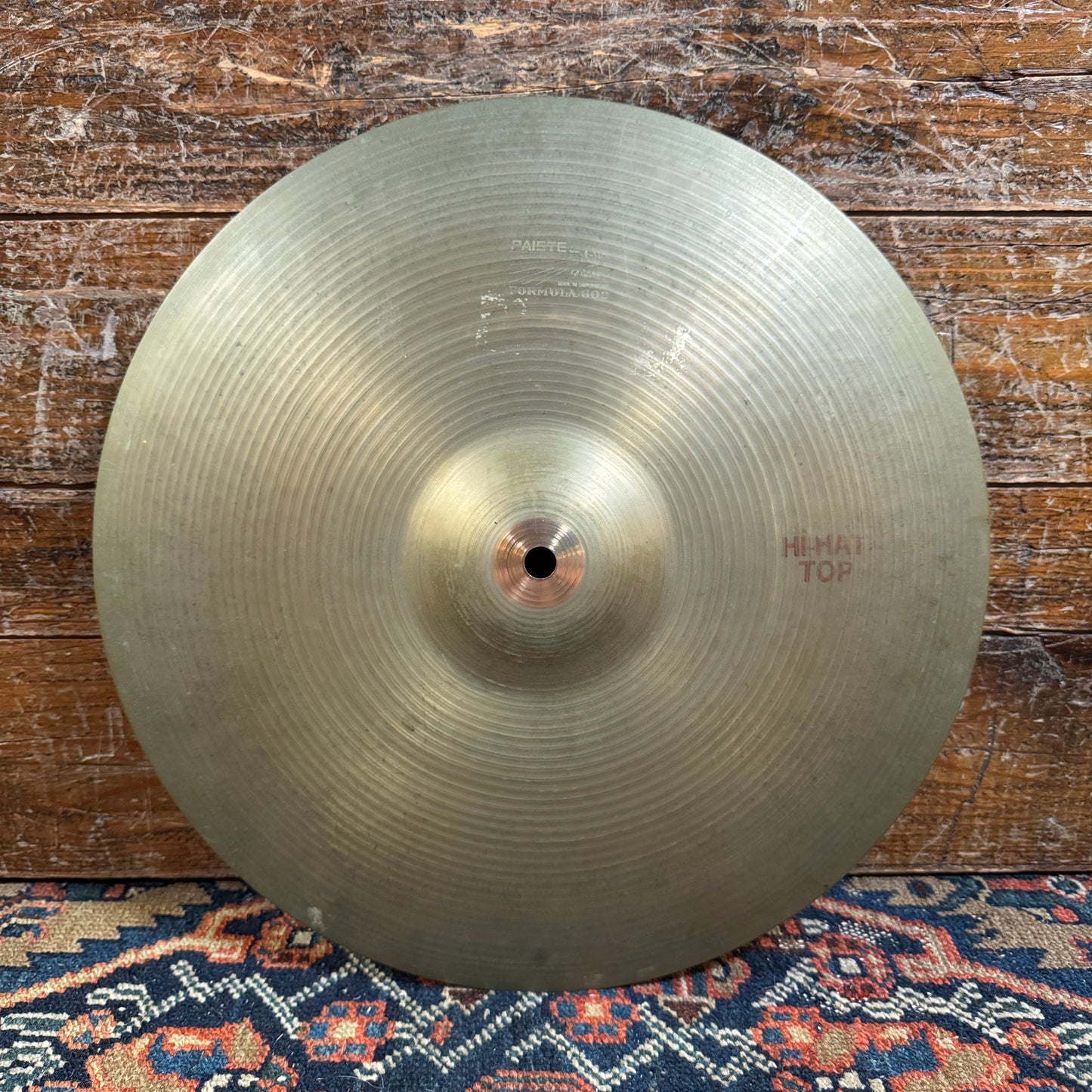 15" Paiste Formula 602 Pre-Serial 1960s Hi-Hat Cymbal Pair 1162g/1194g *Video Demo*