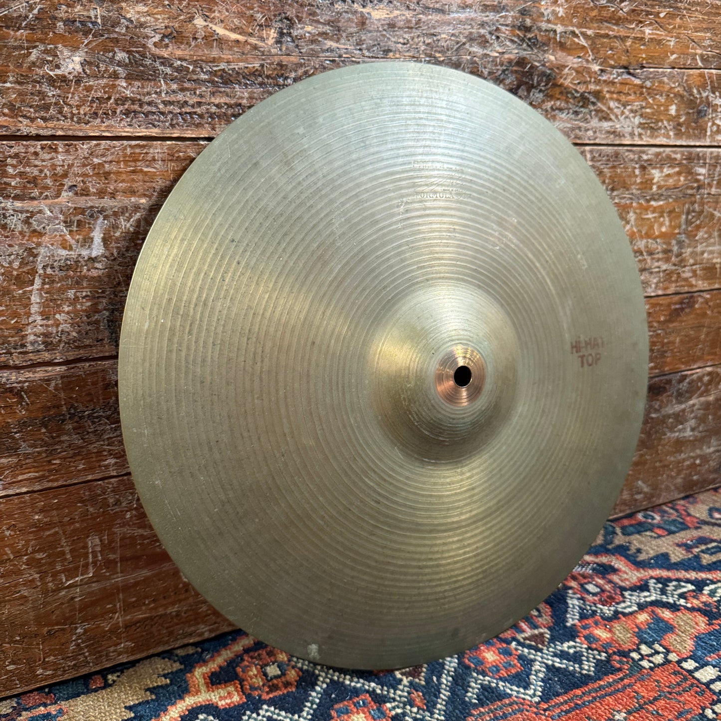 15" Paiste Formula 602 Pre-Serial 1960s Hi-Hat Cymbal Pair 1162g/1194g *Video Demo*