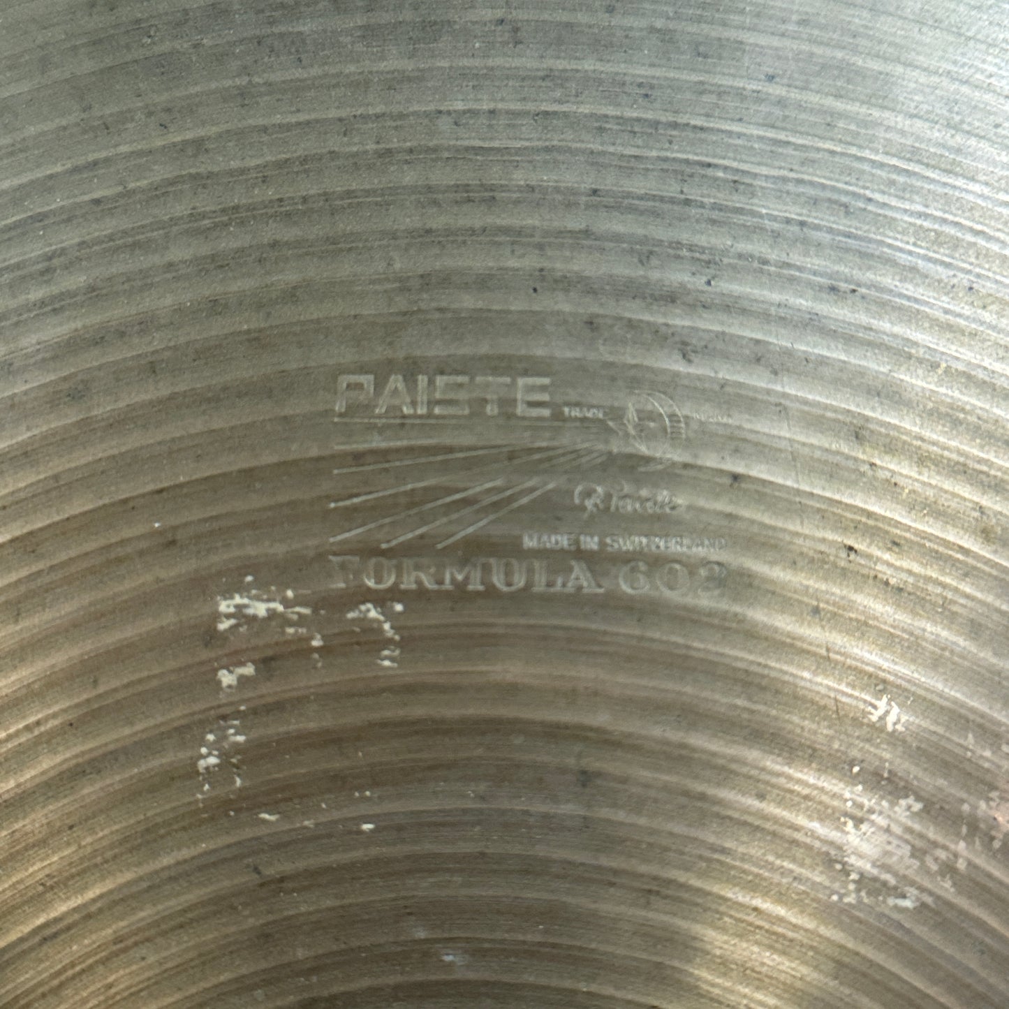 15" Paiste Formula 602 Pre-Serial 1960s Hi-Hat Cymbal Pair 1162g/1194g *Video Demo*