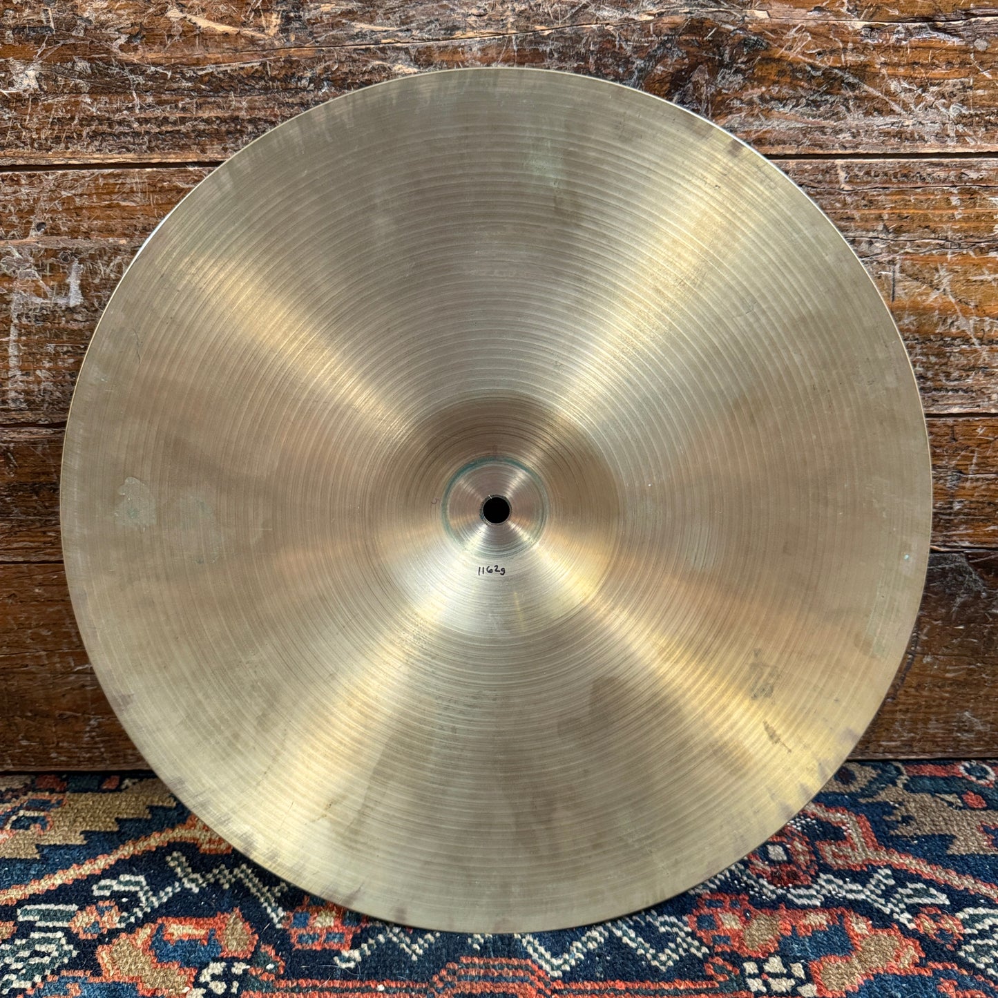 15" Paiste Formula 602 Pre-Serial 1960s Hi-Hat Cymbal Pair 1162g/1194g *Video Demo*