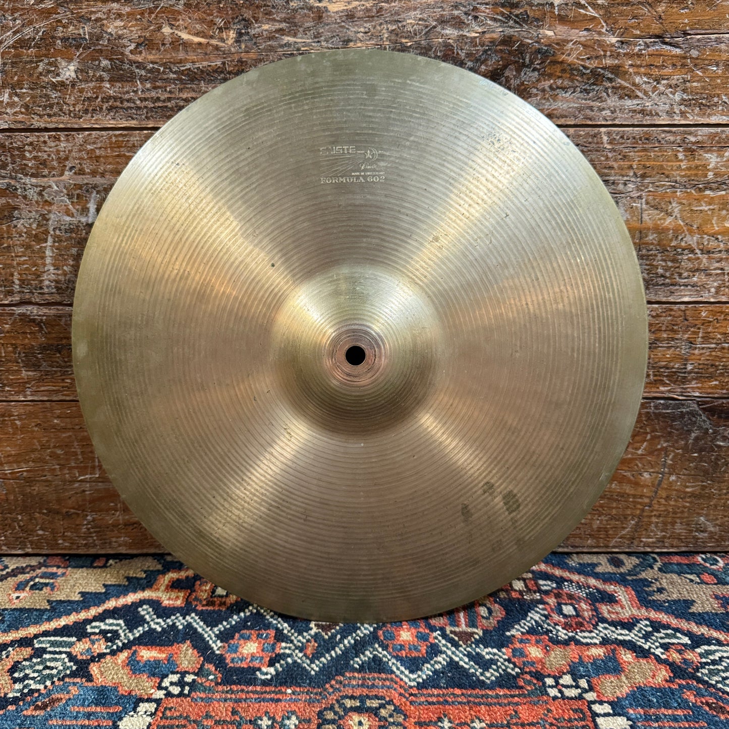 15" Paiste Formula 602 Pre-Serial 1960s Hi-Hat Cymbal Pair 1162g/1194g *Video Demo*