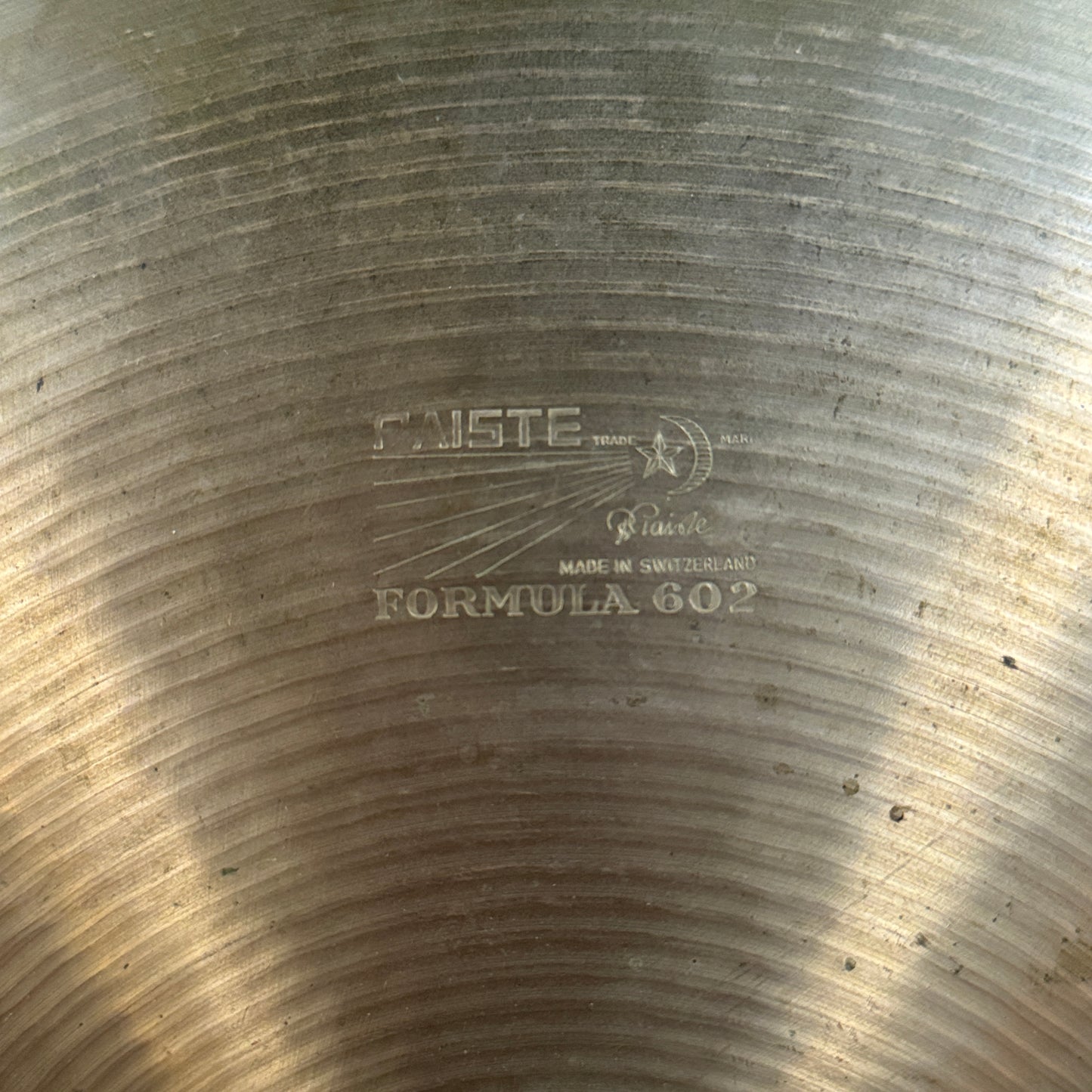 15" Paiste Formula 602 Pre-Serial 1960s Hi-Hat Cymbal Pair 1162g/1194g *Video Demo*