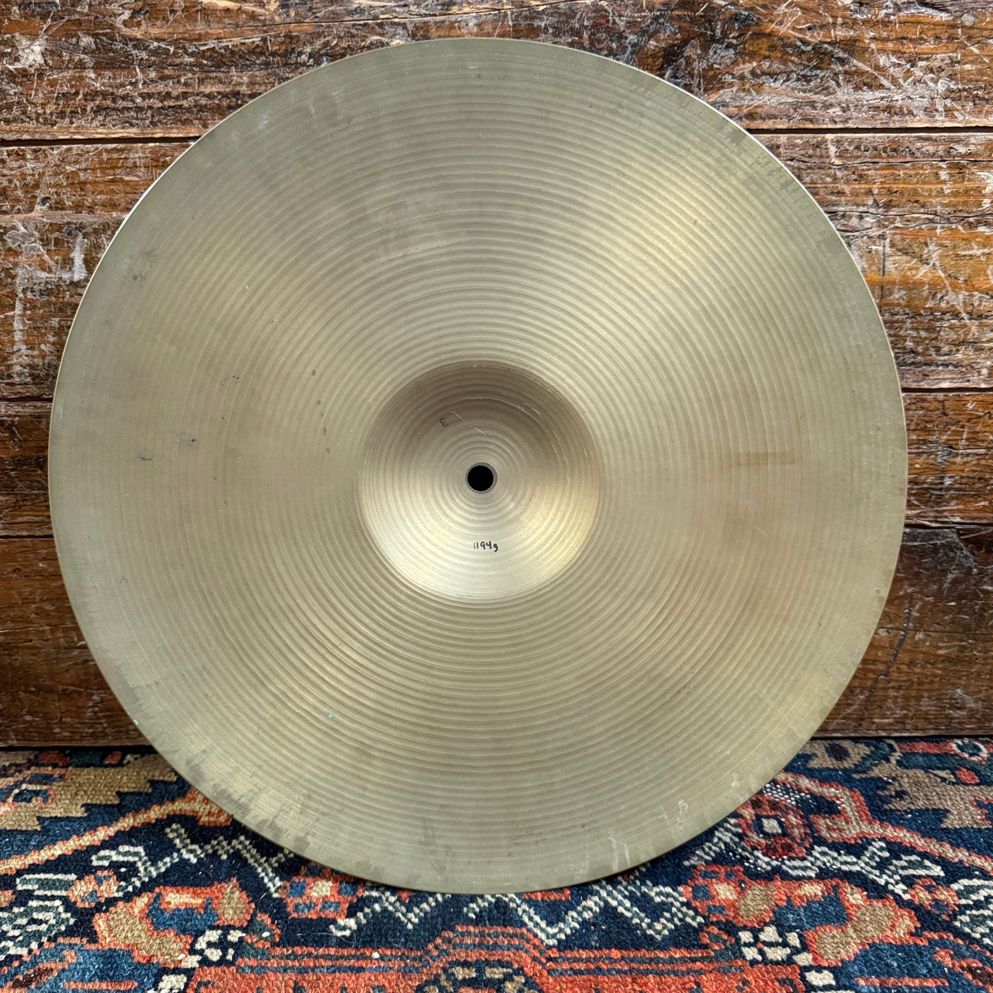 15" Paiste Formula 602 Pre-Serial 1960s Hi-Hat Cymbal Pair 1162g/1194g *Video Demo*
