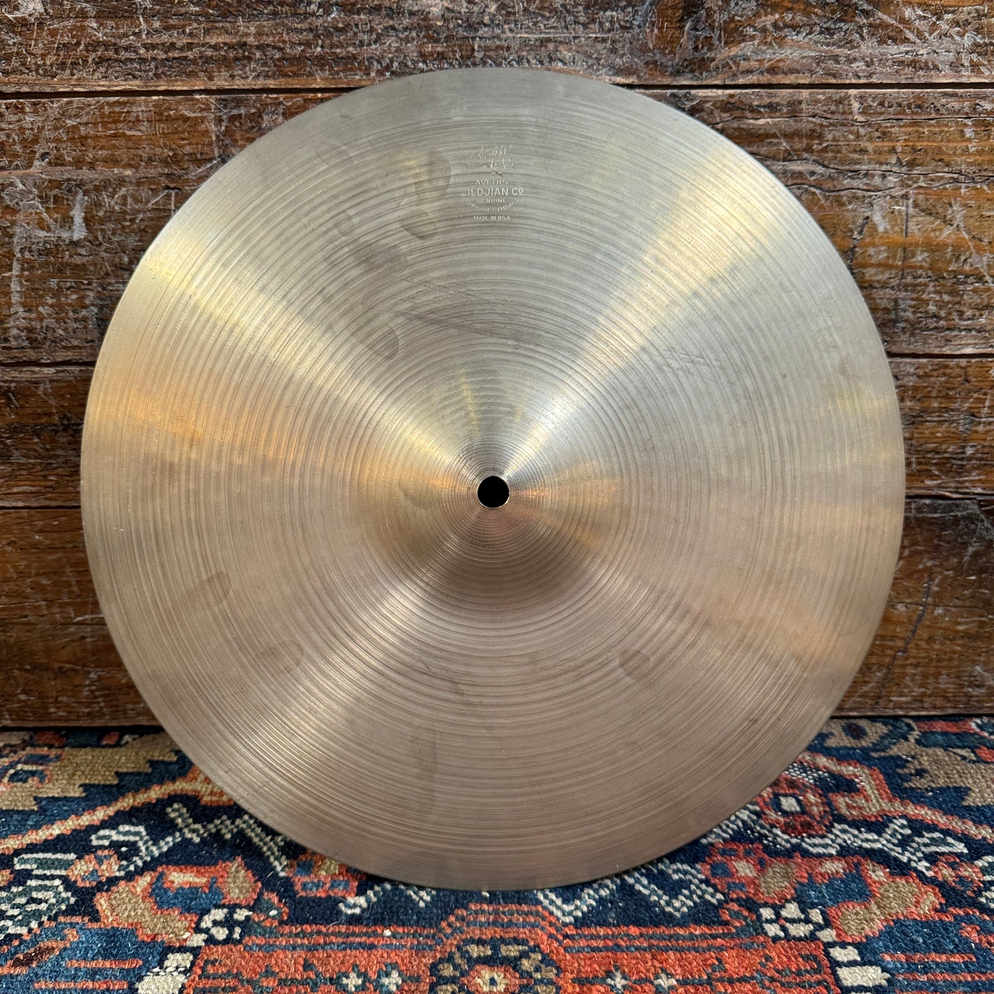 14" Zildjian A 1970s New Beat Hi-Hat Cymbal Pair 942g/1252g *Video Demo*