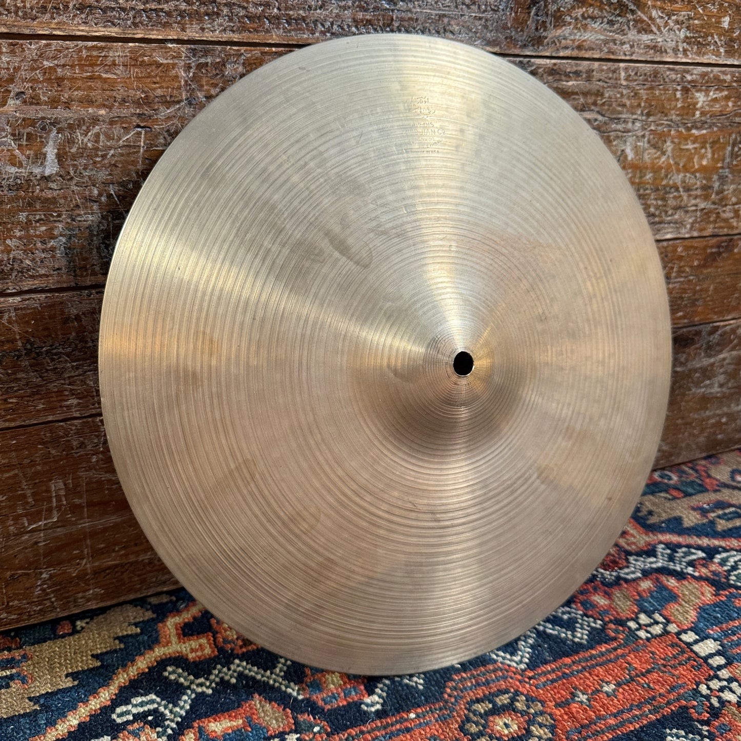 14" Zildjian A 1970s New Beat Hi-Hat Cymbal Pair 942g/1252g *Video Demo*