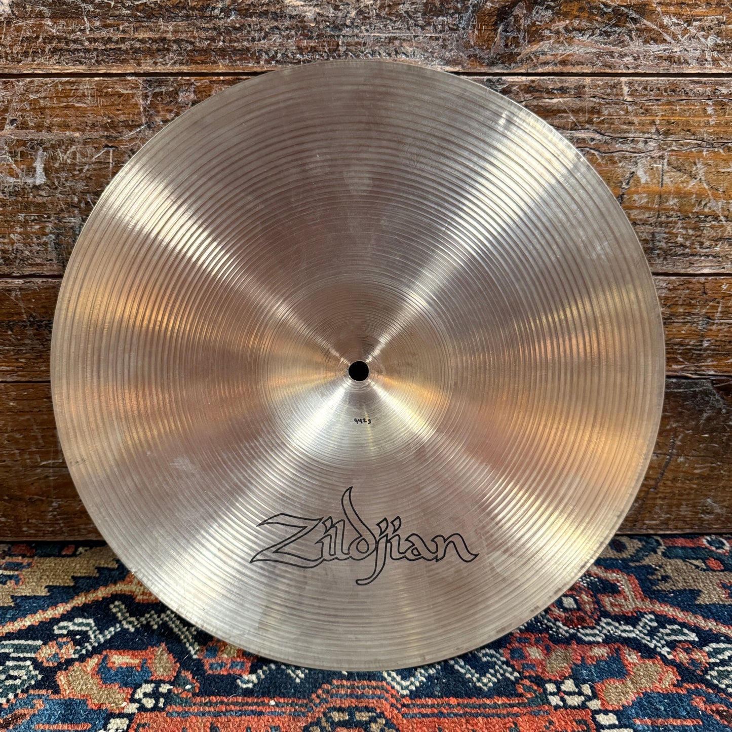 14" Zildjian A 1970s New Beat Hi-Hat Cymbal Pair 942g/1252g *Video Demo*