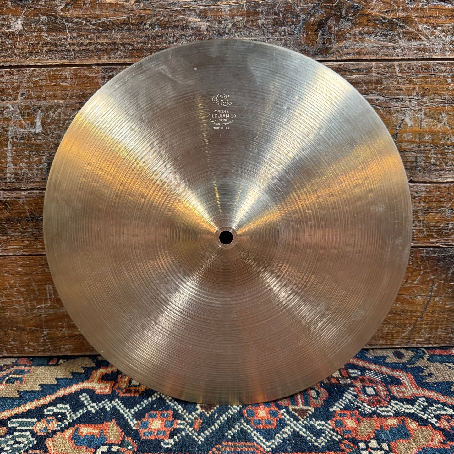 14" Zildjian A 1970s New Beat Hi-Hat Cymbal Pair 942g/1252g *Video Demo*