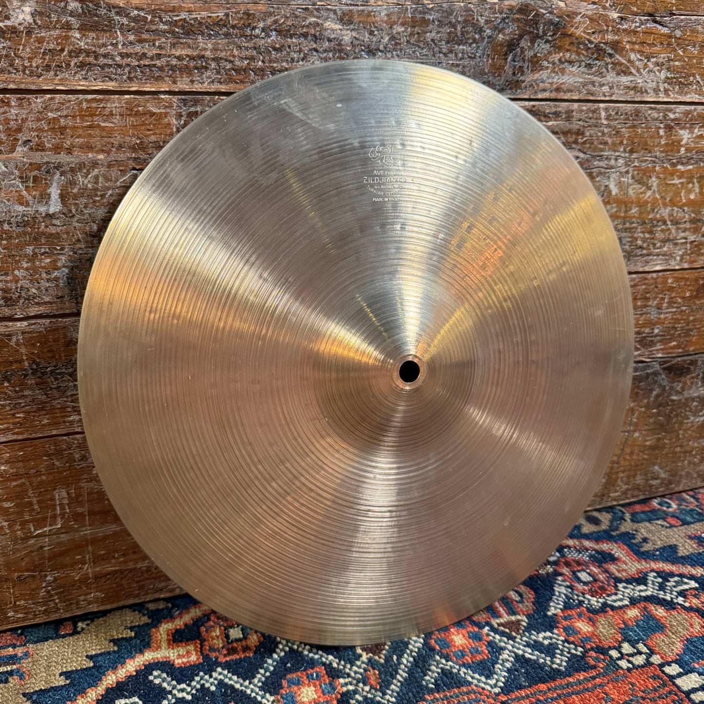 14" Zildjian A 1970s New Beat Hi-Hat Cymbal Pair 942g/1252g *Video Demo*