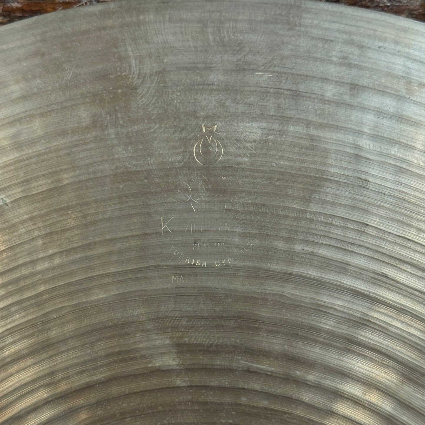 Rare 13" Canadian K Zildjian 1970s Light Hi-Hat Cymbal Pair 774g/780g Canada *Video Demo*