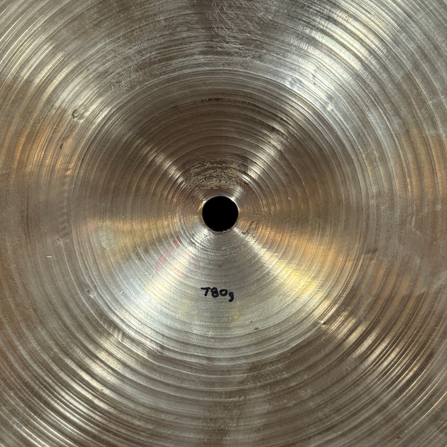 Rare 13" Canadian K Zildjian 1970s Light Hi-Hat Cymbal Pair 774g/780g Canada *Video Demo*