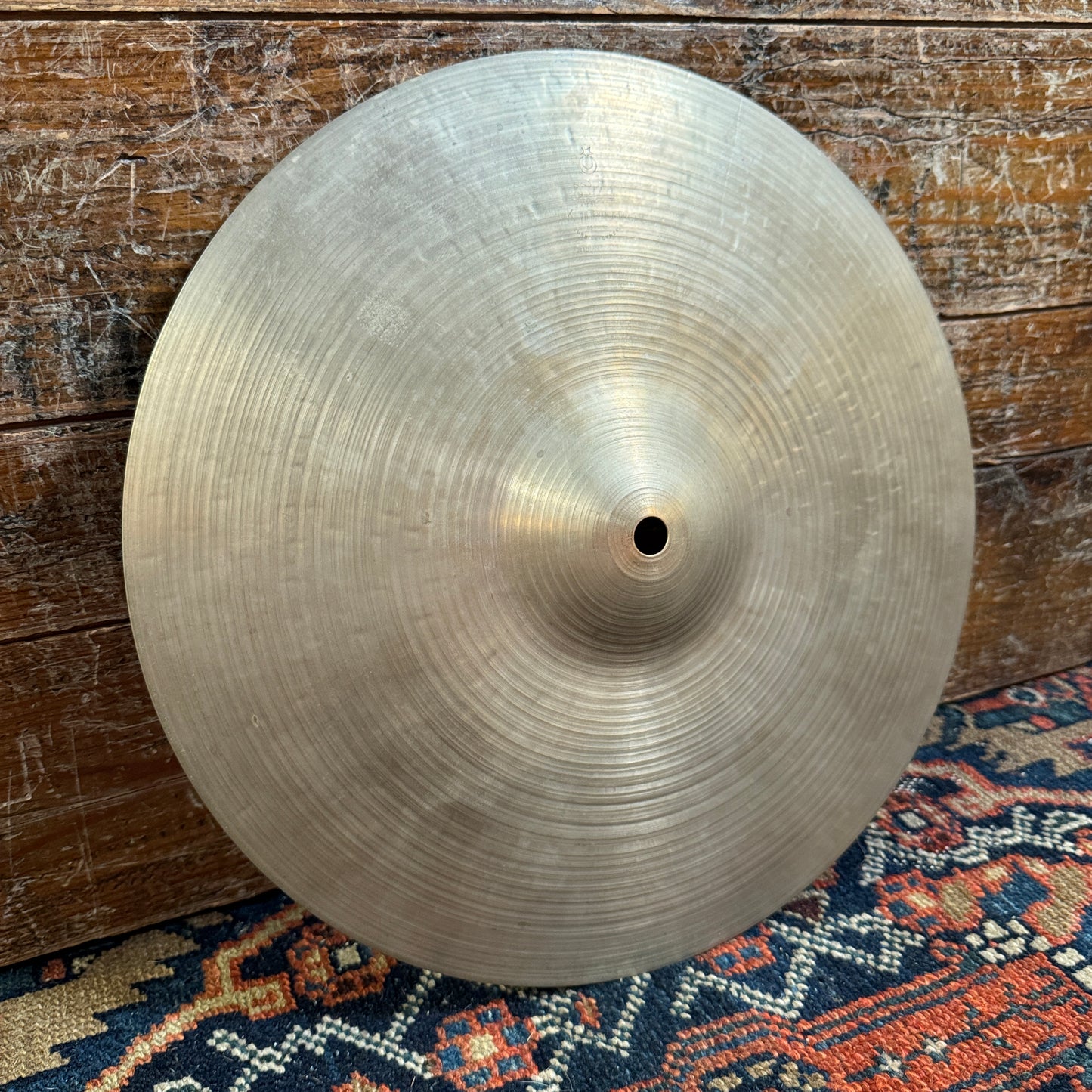 Rare 13" Canadian K Zildjian 1970s Light Hi-Hat Cymbal Pair 774g/780g Canada *Video Demo*