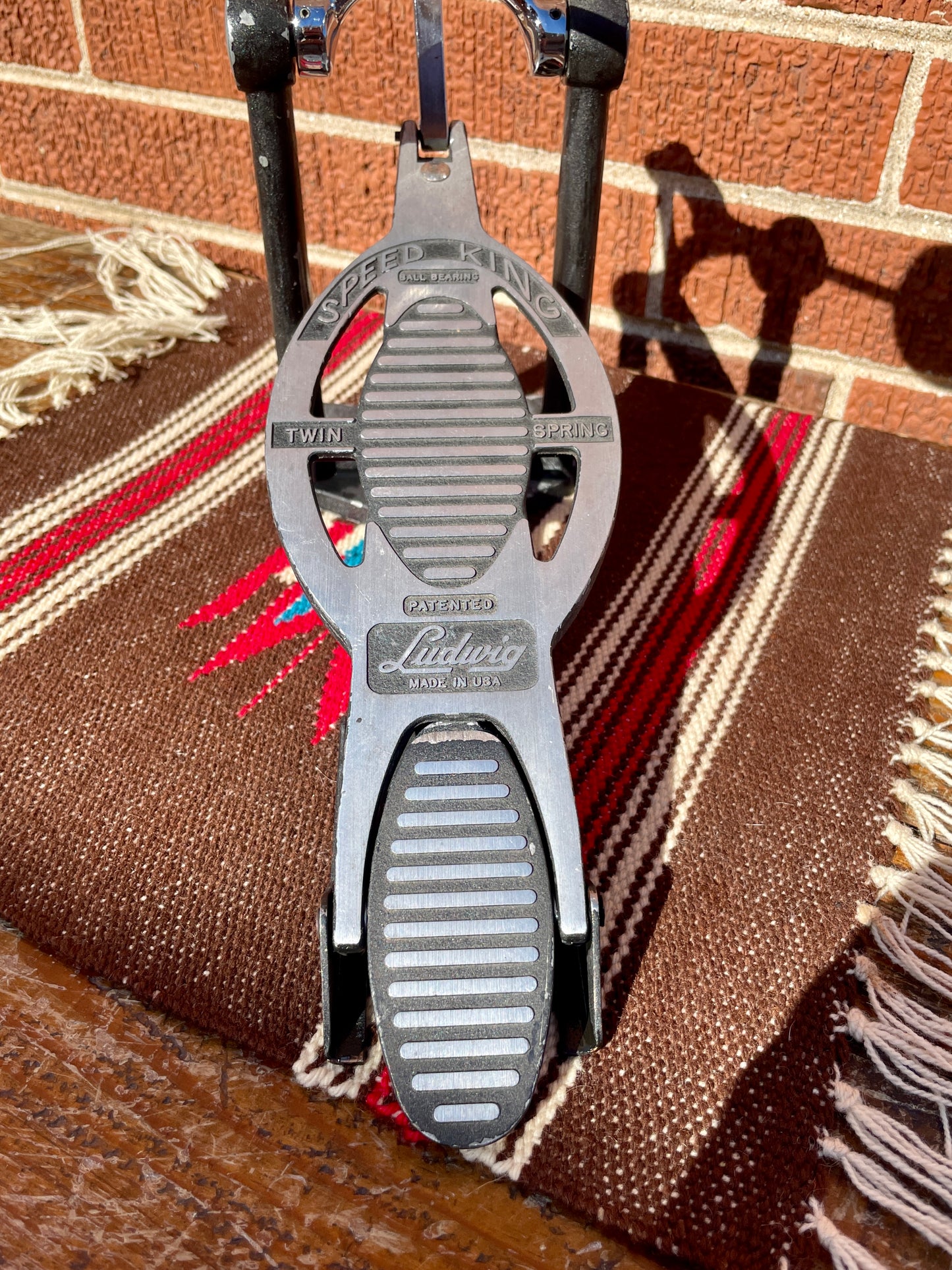 Ludwig L201 Black/Silver Speed King Bass Drum Pedal 2001-2014