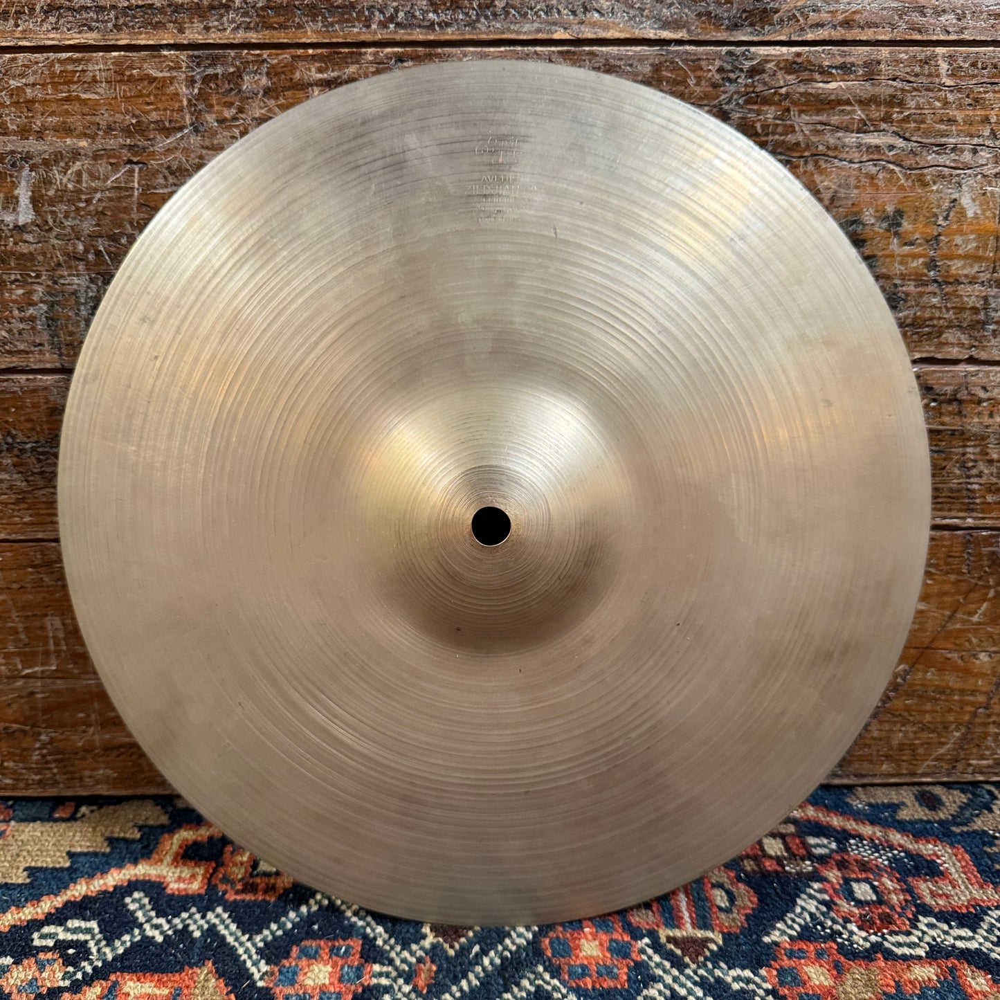 13" Zildjian A 1960s Hi-Hat Cymbal Pair 570g/604g *Video Demo*