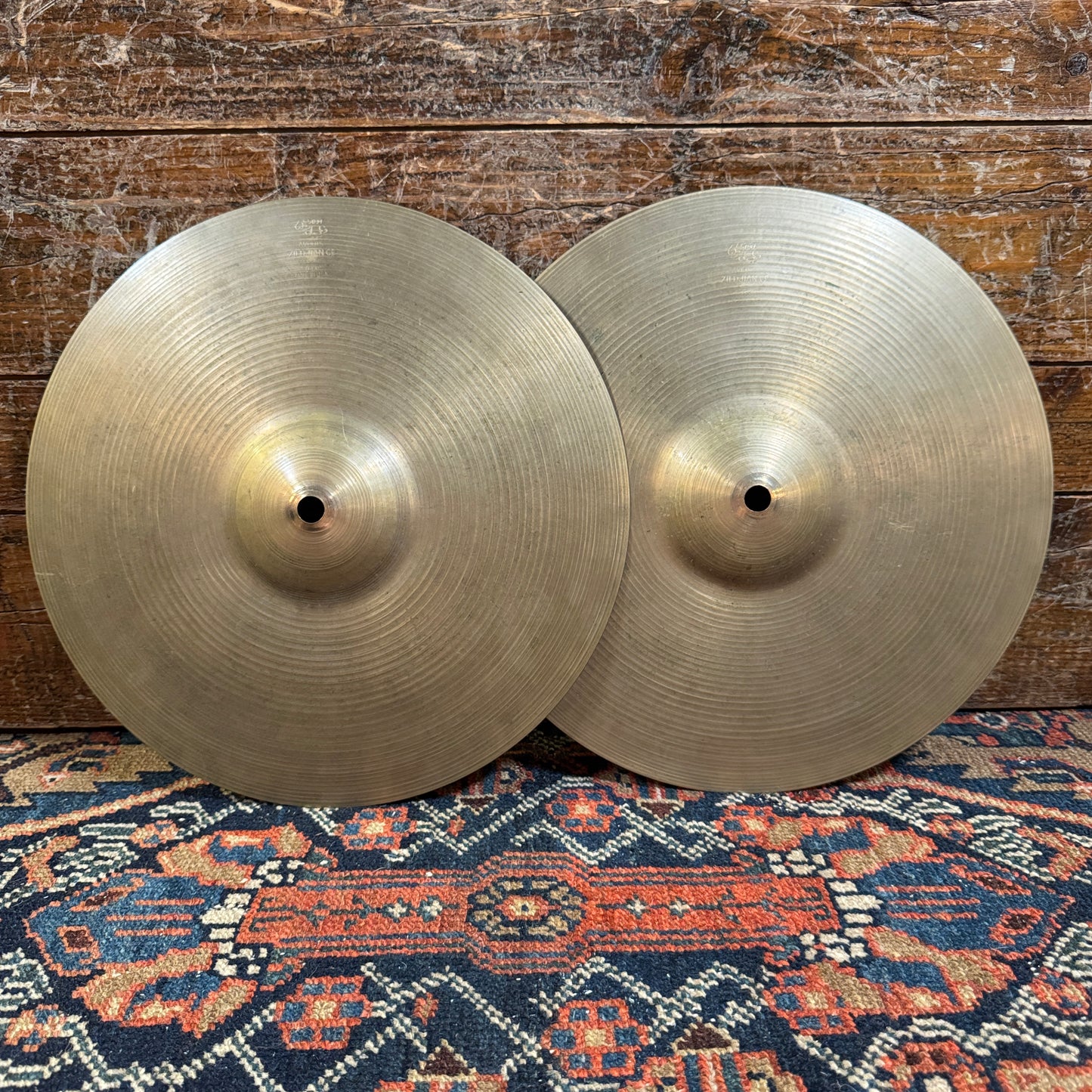 12" Zildjian A 1950s Hi-Hat Cymbal Pair 522g/548g *Video Demo*