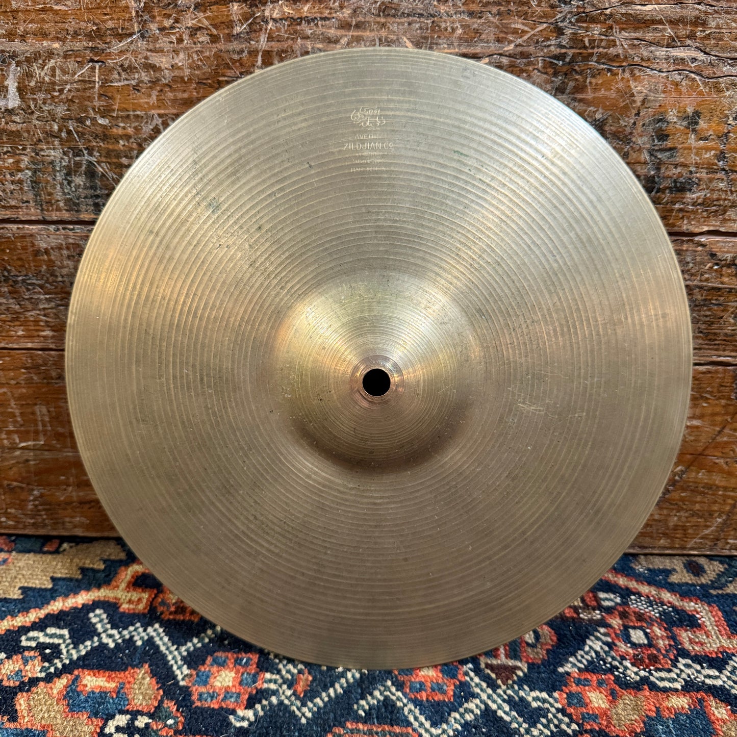12" Zildjian A 1950s Hi-Hat Cymbal Pair 522g/548g *Video Demo*