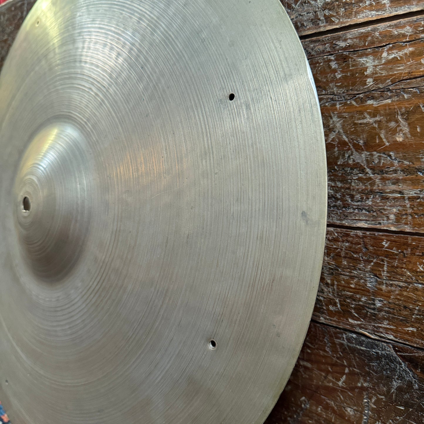 18" Zildjian A 1950s Crash Ride Cymbal w/ Rivet Holes 1870g *Video Demo*
