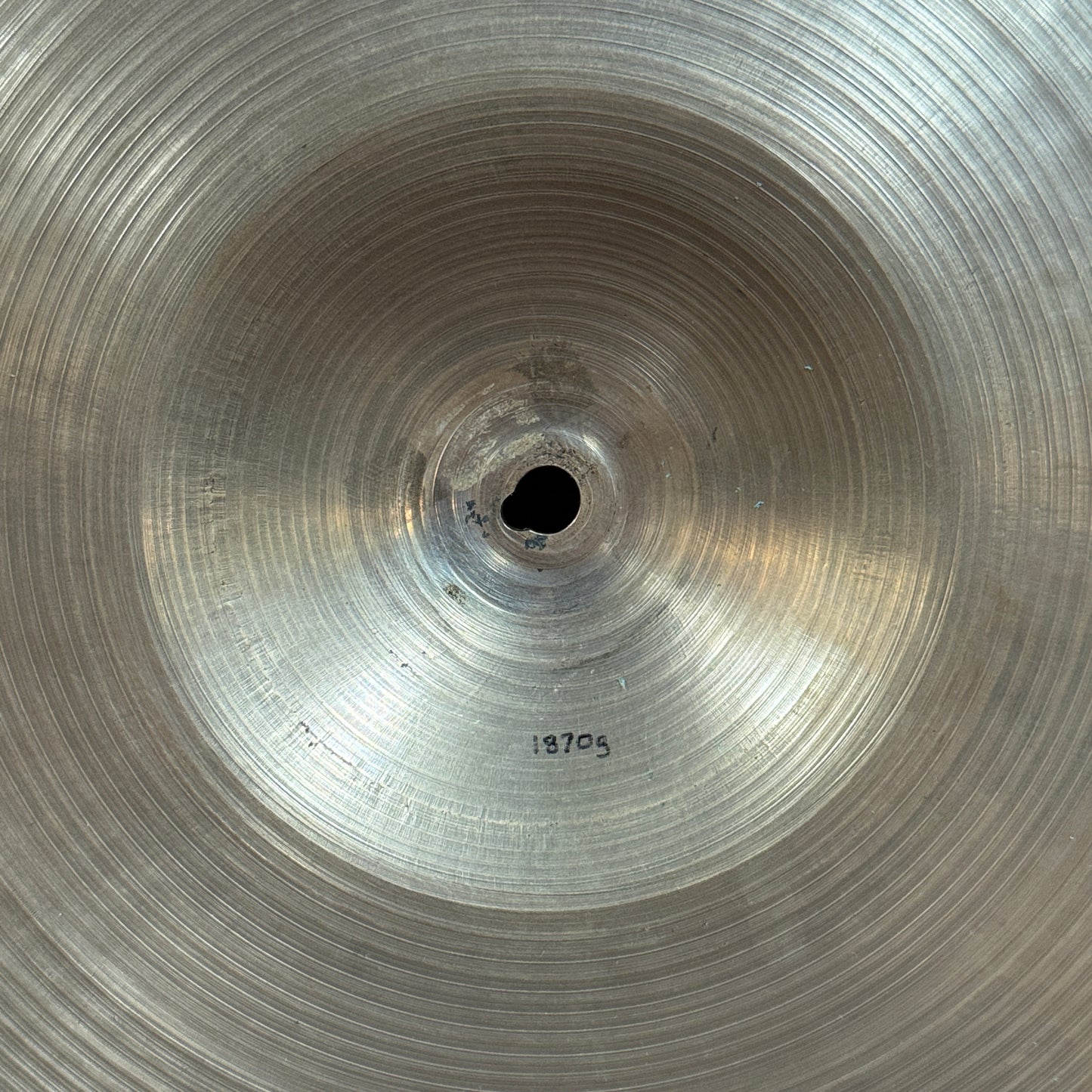 18" Zildjian A 1950s Crash Ride Cymbal w/ Rivet Holes 1870g *Video Demo*