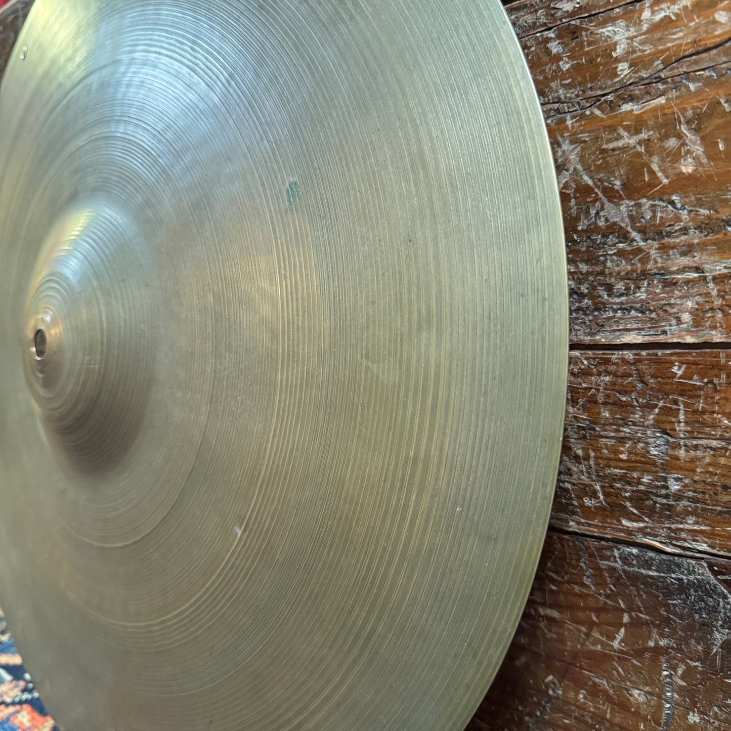 18" Zildjian A 1950s Crash Ride Cymbal w/ Rivets 1452g *Video Demo*