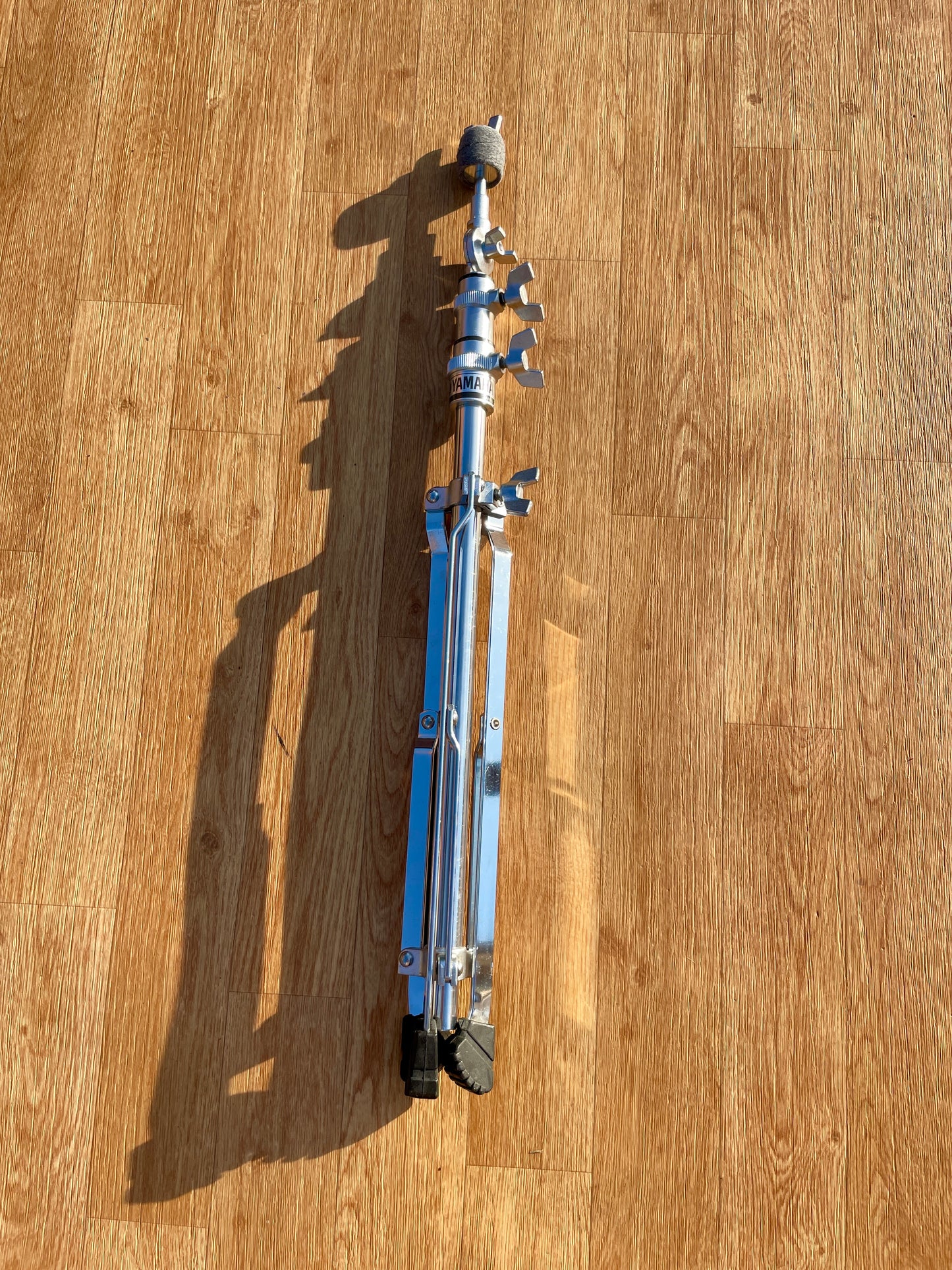 1980s Yamaha CS-510 Single Braced Straight Cymbal Stand NOS MIJ Silver Label