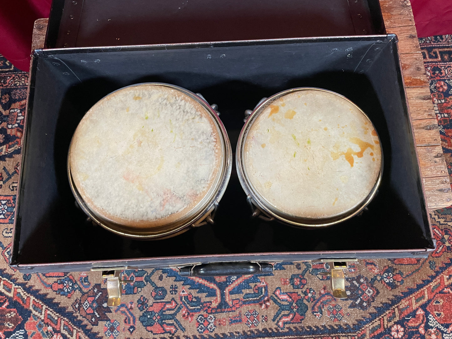 Vintage Latin Percussion LP Fibre Bongo Drum Case