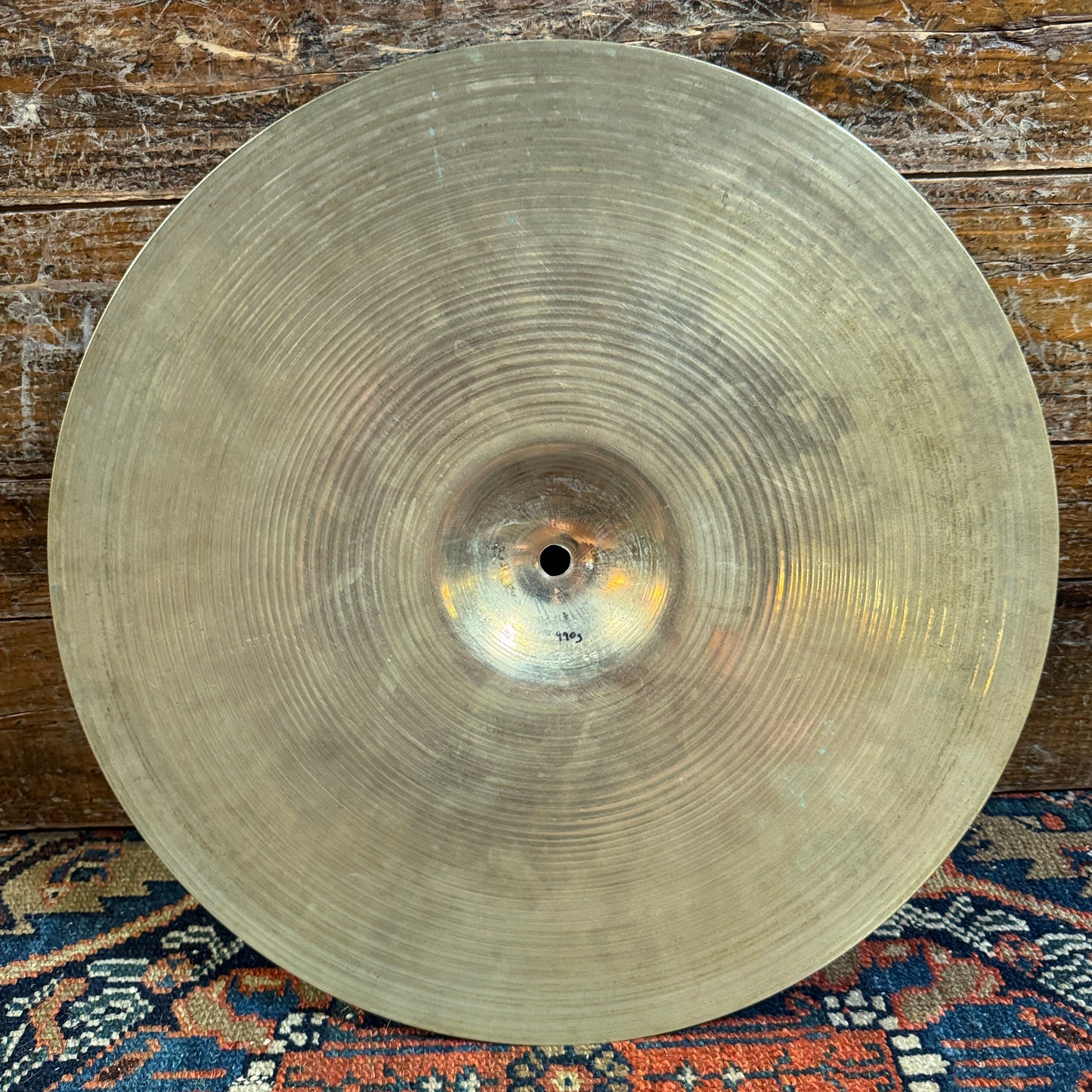 16" A. Zildjian & CIE Constantinople 1970s Crash Cymbal 990g Brilliant *Video Demo*