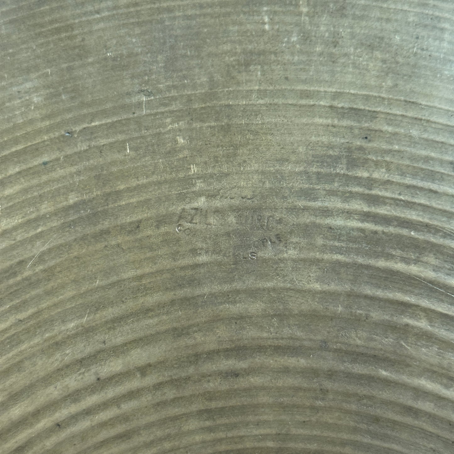14" A. Zildjian & CIE Constantinople 1970s Hi-Hat Single Cymbal 1084g Brilliant *Video Demo*