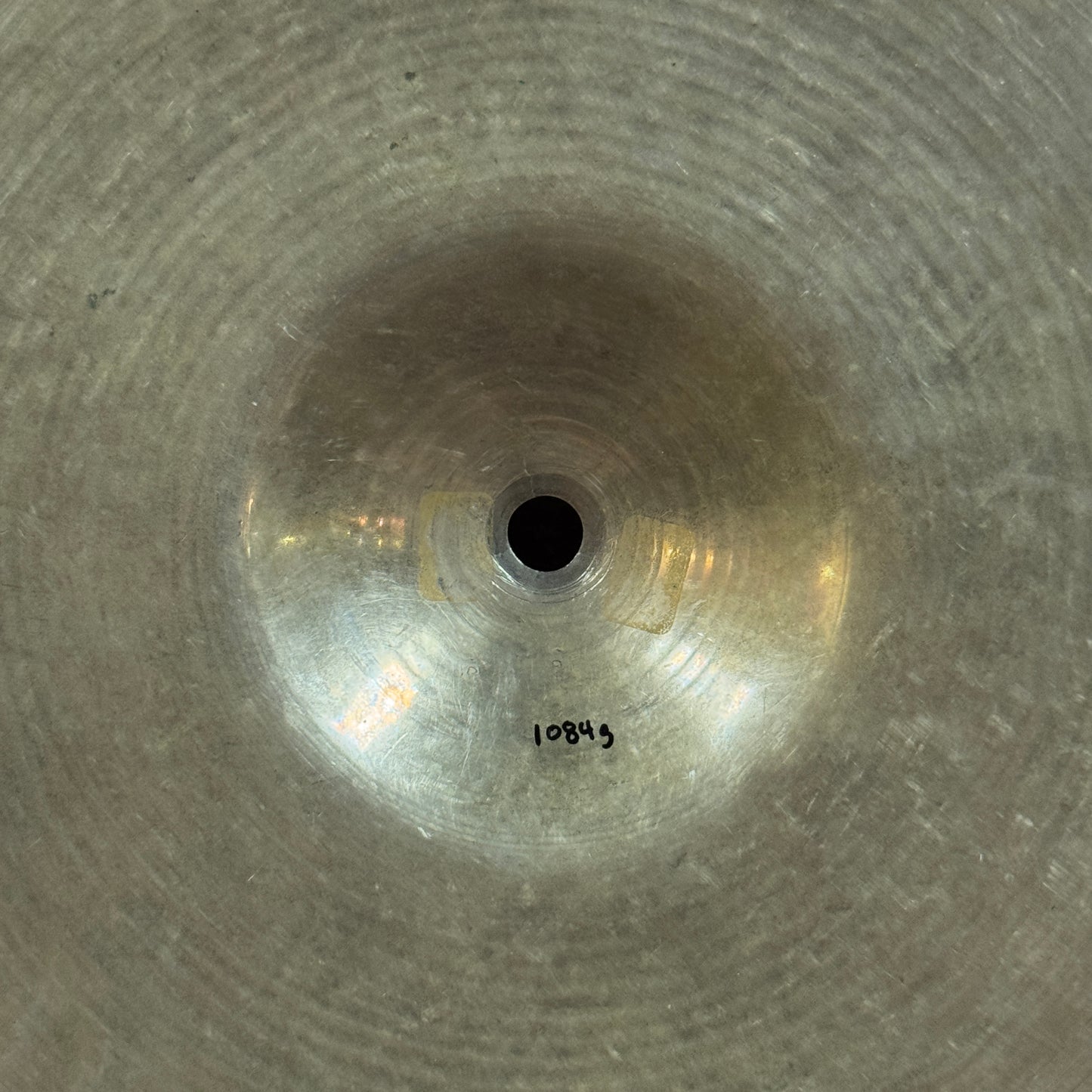 14" A. Zildjian & CIE Constantinople 1970s Hi-Hat Single Cymbal 1084g Brilliant *Video Demo*