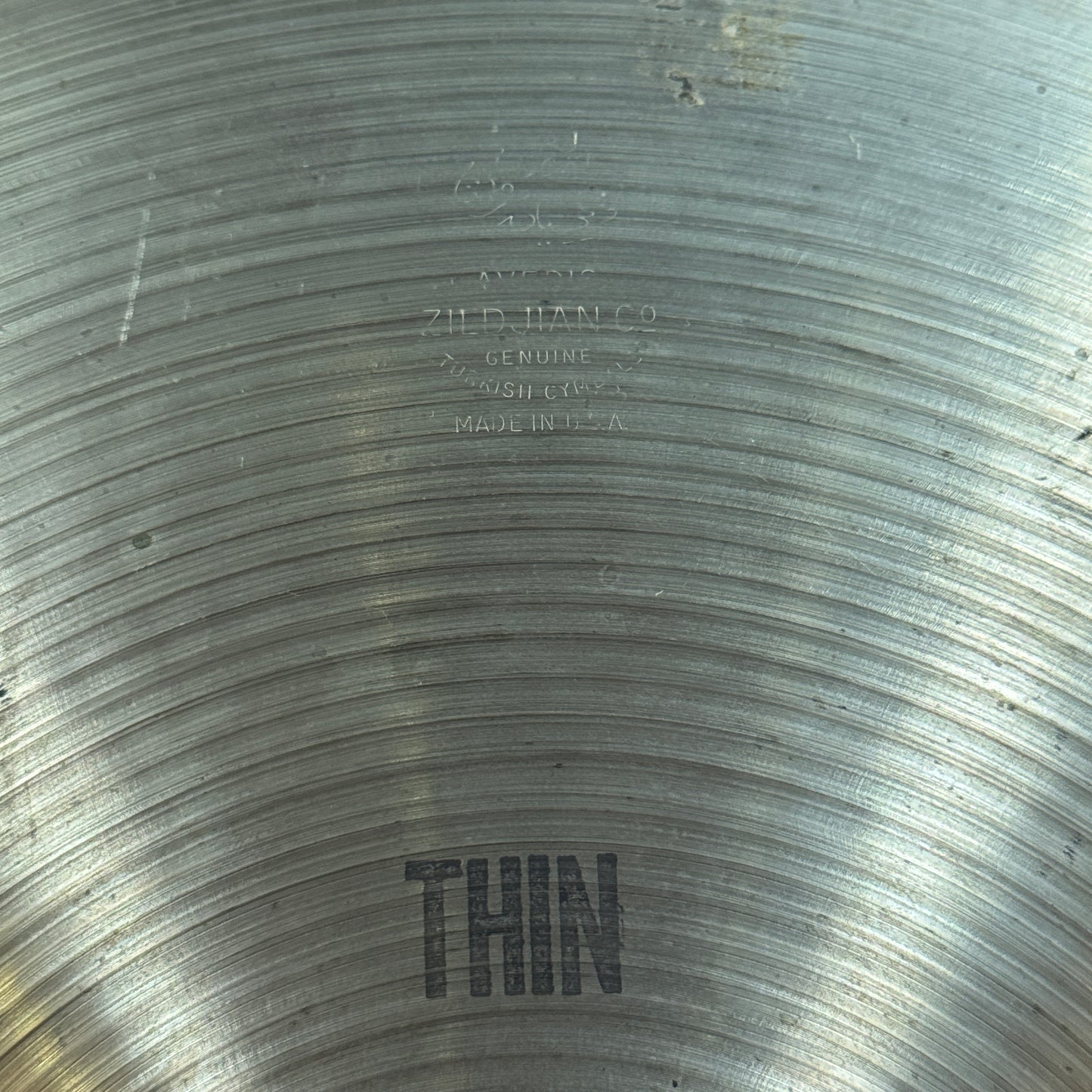 14" Zildjian A 1970s Thin Crash Cymbal 686g *Video Demo*