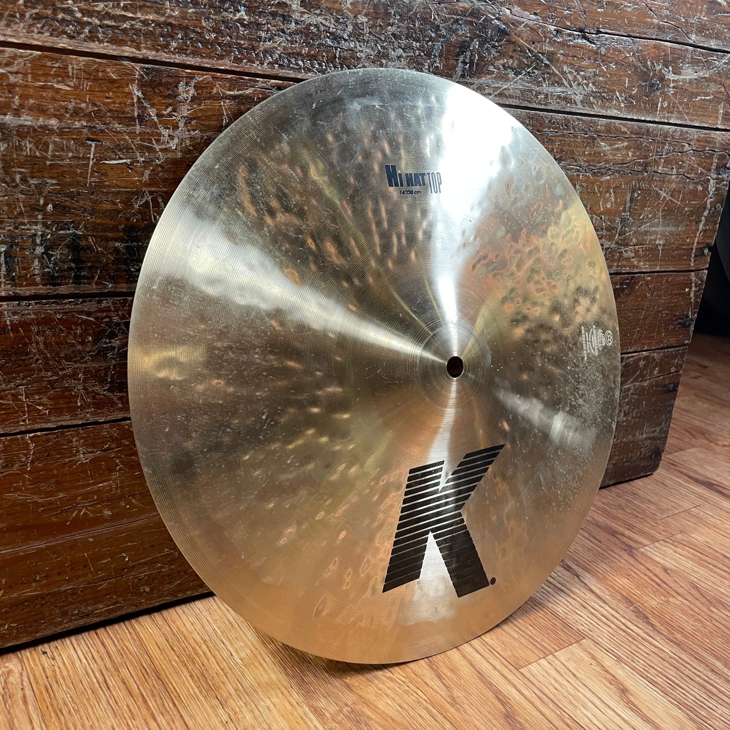 14" Zildjian K Hi-Hat Cymbal Pair 1098g/1380g K0823 *Video Demo*
