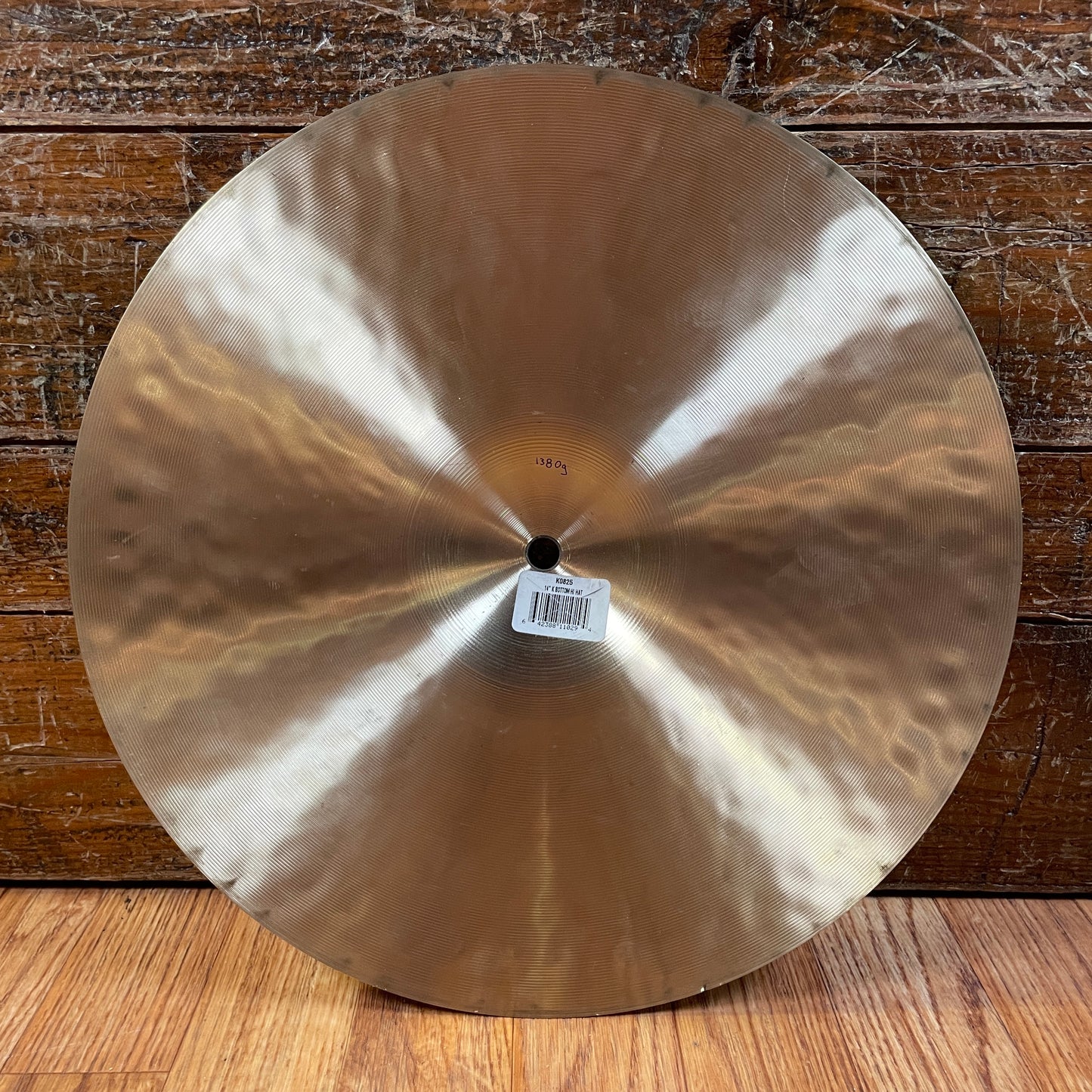 14" Zildjian K Hi-Hat Cymbal Pair 1098g/1380g K0823 *Video Demo*