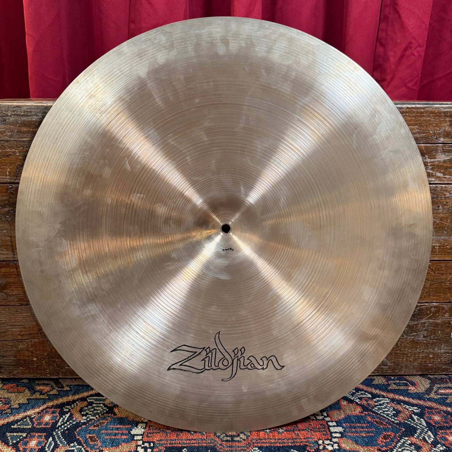 22" Zildjian A 1970s Swish China Cymbal 2608g *Video Demo*