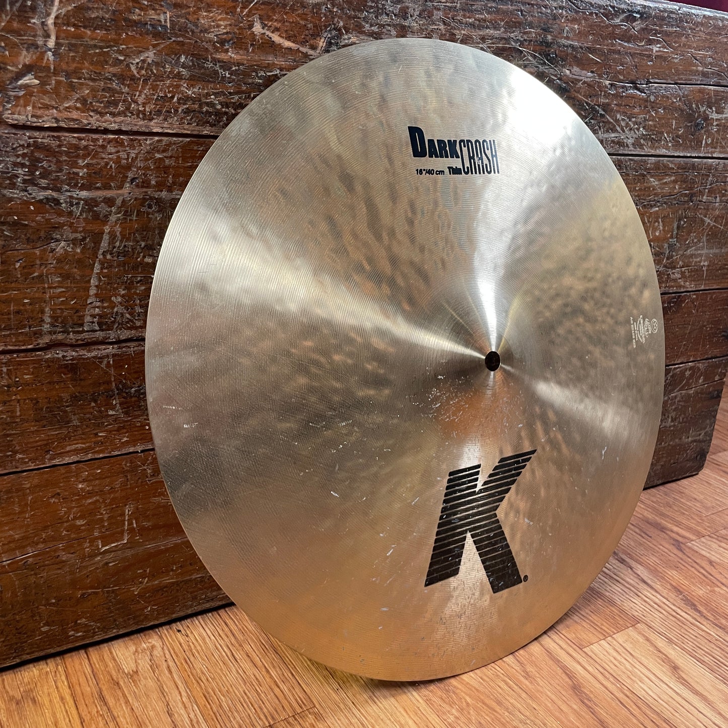 16" Zildjian K Dark Thin Crash Cymbal 1112g K0902 *Video Demo*